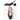 Amalie Buckle Low Heel Slingback - Black Leather