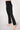 High waist bootcut leggings black extra strong compression leg close up no-shine fabric - TLC Sport
