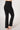 Extra strong compression high waist bootcut leggings black pulls in waist flattens tummy front - TLC Sport