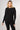 Body Sculpt Long Sleeve Full Length Top with Pocket & Built-In Bra Black by TLC Sport
