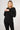 Body Sculpt Long Sleeve Full Length Top with Pocket & Built-In Bra Black by TLC Sport