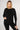 Body Sculpt Long Sleeve Full Length Top with Pocket & Built-In Bra Black by TLC Sport