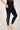 Body Sculpt Tummy Control High Waist Pocket Mesh Leggings Black by TLC Sport