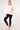 Body Sculpt Tummy Control Pocket Mesh Leggings Black by TLC Sport