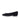 Christina wide fit black suede ballet flat, top-down view