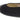 Christina wide fit black suede ballet flat, close-up of toe detail