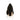 Clare wide fit black suede platform court, heel and platform sole detail
