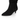 Delilah - Extra-Wide Fit Knee High Slouch Boots - Black Suede + top view