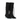 Delilah - Extra-Wide Fit Knee High Slouch Boots - Black Suede