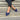 Dionne wide fit navy suede bow ballet flats worn on model