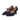 Elsa wide fit black suede Mary Jane courts, pair front view
