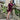 Elsa wide fit burgundy suede Mary Jane courts worn on model