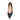 Eve wide fit navy suede court shoe, top-down view