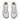 Extra wide fit oatmeal leather barefoot trainers, pair back view