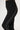 Close up high waist tummy control waistband black compression leggings faux leather panel - TLC Sport