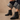 Jago Extra-Wide Fit Cowboy Boots - Black Studded Leather