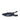 Lia wide fit black leather flat slingbacks, pair front view showing square toe