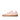 Extra wide fit light pink suede barefoot trainer, single side view