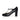 Lorna wide fit black leather T-bar heel, top-down view