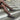 Lou wide fit black leather micro-heels worn on model