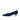 Lou wide fit navy suede micro-heel shoe, single side view