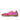 Extra wide fit pink and red barefoot trainers, pair front view