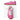 Sargasso & Grey extra wide fit pink suede with red trim barefoot trainers, single side view