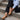 Poppy Wide Fit Platform Heels - Camel Leather