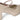 Poppy wide fit almond leather Mary Jane platform heels, pair front view