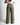 WIDE LEG LINEN / BALI / OLIVE GREEN