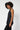 Lightweight Loose T Back Vest Black by TLC Sport