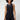 Lightweight Loose Cross Back Vest Black by TLC Sport