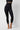 Lightweight Strong Compression Cropped Leggings with High Waisted Tummy Control Black | Photoshoot Sample