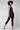 Lightweight Strong Compression Cropped Leggings with High Waisted Tummy Control Black | Photoshoot Sample