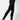 Extra Strong Compression Slit Leggings Black by TLC Sport