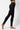 Extra Strong Compression Slit Leggings Black by TLC Sport