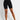 Lightweight Strong Compression Biker Shorts with High Waisted Tummy Control Black by TLC Sport