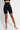 Lightweight Strong Compression Biker Shorts with High Waisted Tummy Control Black by TLC Sport