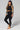 Body Sculpt Tummy Control Pocket Mesh Leggings Black by TLC Sport