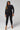 Plus size model high waist tummy control panel leggings black figure firming - TLC Sport