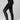 Body Sculpt Tummy Control Pocket Mesh Leggings Black by TLC Sport
