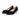 Tandi wide fit black suede kitten heels, pair side view showing pointed toe