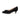 Tandi wide fit black suede kitten heels, pair view from above