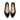 Tandi wide fit black suede kitten heels, top-down pair view