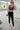 Extra strong compression tummy control leggings black figure firming full length - TLC Sport