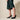 Verity Extra Wide Fit Court Shoe – Black Leather