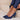 Eleanor - Wide Fit Courts - Navy Suede