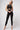 Tummy control compression gym leggings black lifts and shapes hips thighs - TLC Sport