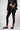 High waist tummy control leggings black firms flattens slims hips thighs - TLC Sport