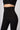 High waist compression gym leggings black for travel and DVT support - TLC Sport
